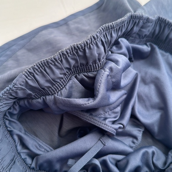 Nike Dry Tempo Obsidian blue gray classic fit sweat wicking running shorts - Picture 8 of 14